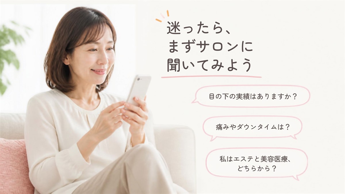 迷ったらまずサロンに問い合わせる女性と、聞いておきたい3つの質問