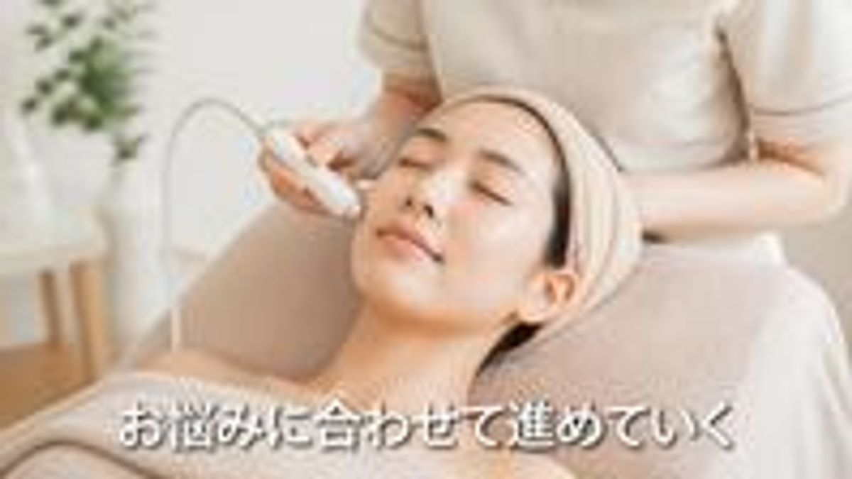 お悩みに合わせて施術を進めている画像